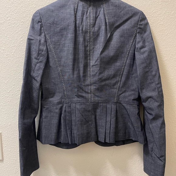 Ann Taylor LOFT Women's Dark Gray Blazer and pants set. - Picture 3 of 6